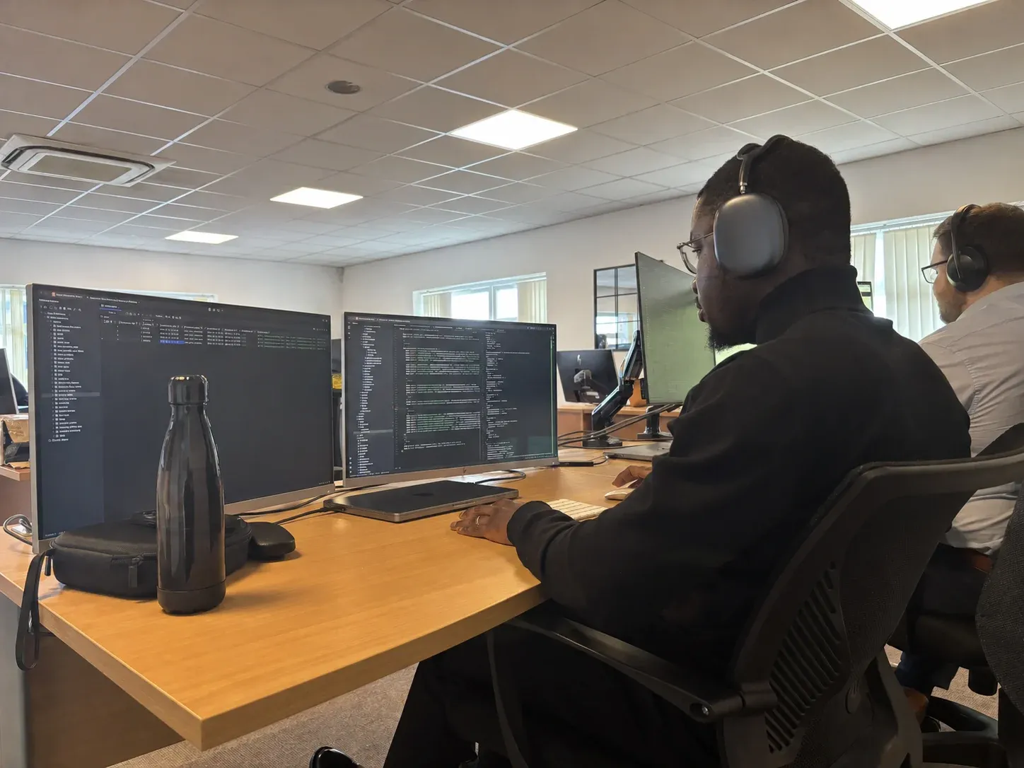 Technology teams working from the group's Staffordshire office